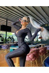 Salopeta superba neagra XS/S