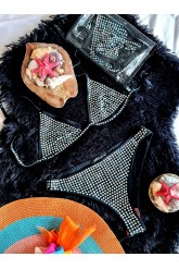 Costum de baie cu paiete S