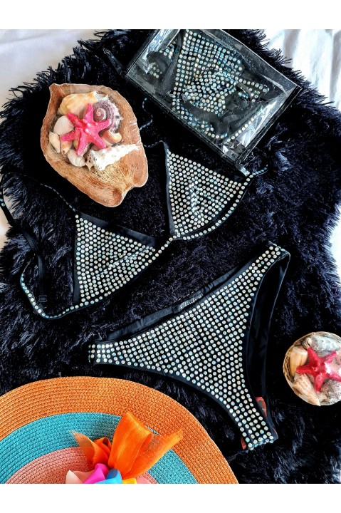 Costum de baie cu paiete S