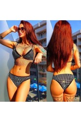 Costum de baie cu paiete S