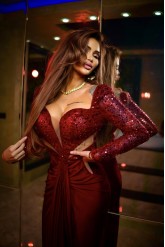 Rochie de ocazie cu efect spectaculos S/ M