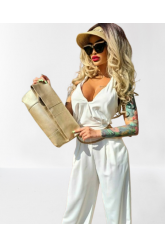 Salopeta alba de vara superba