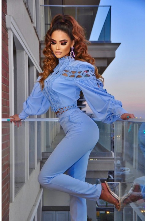 Compleu Luxury Bleu Baby XS pentru Evenimente