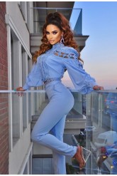 Compleu Luxury Bleu Baby XS pentru Evenimente