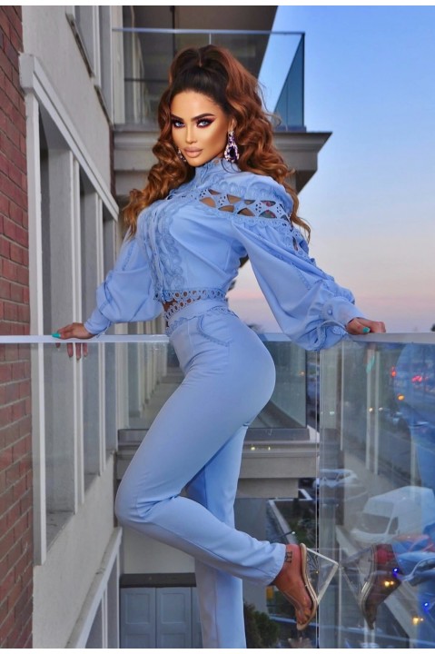 Compleu Luxury Bleu Baby XS pentru Evenimente