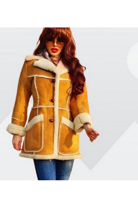 Cojoc din blana 100% naturala, super pret