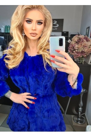 Blana de iepure 100% naturala, superba