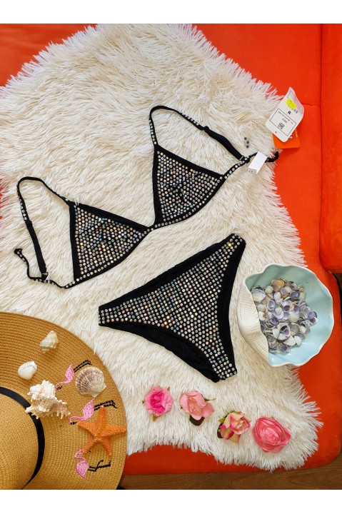 Costum de baie cu paiete S