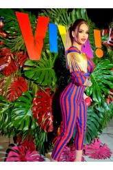 Salopeta eleganta care te face mai inalta cu epoleti