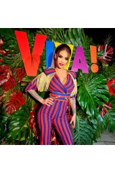 Salopeta eleganta care te face mai inalta cu epoleti