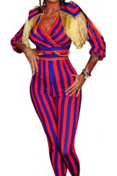 Salopeta eleganta care te face mai inalta cu epoleti